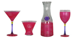 Golden Hill: Frosted Curl Dot Collection in Pink