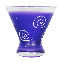Golden Hill: Frosted Curl Dot Collection in Purple