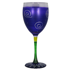 Golden Hill: Frosted Curl Dot Collection in Purple
