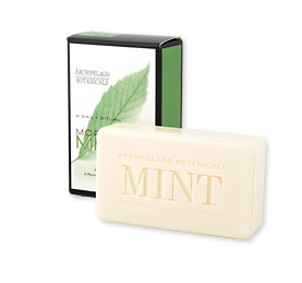 Archipelago Morning Mint Bar Soap- 5.2oz