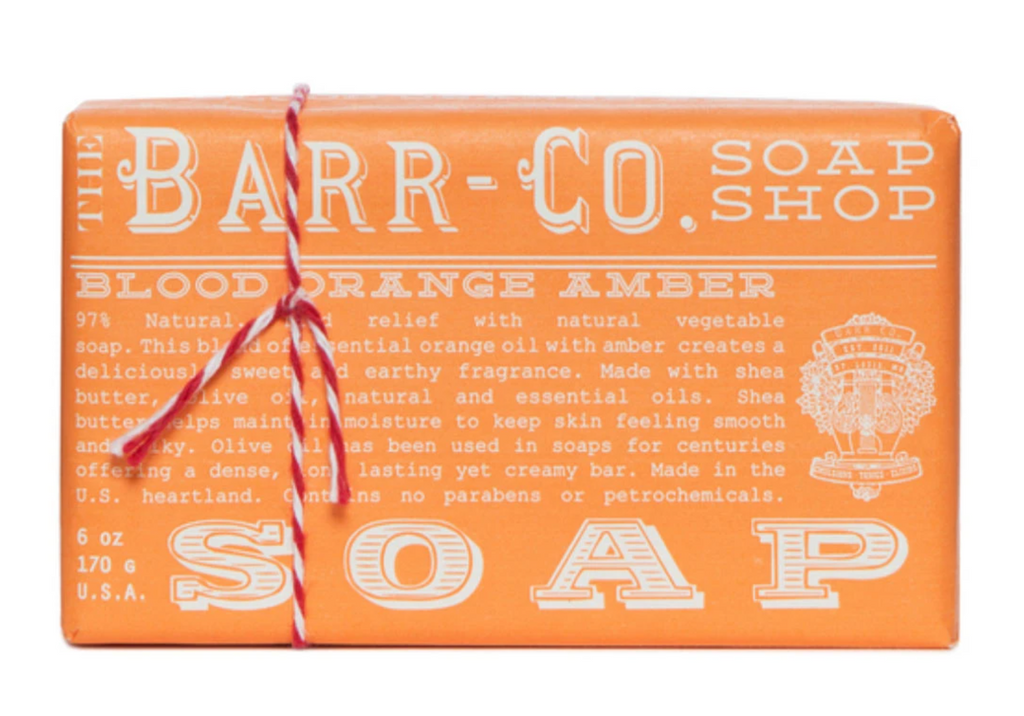Barr Co. Bar Soaps - Blood Orange Amber - 6oz