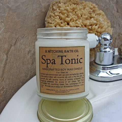 B. Witching Bath Company: Spa Tonic Handcrafted Soy Wax Candle